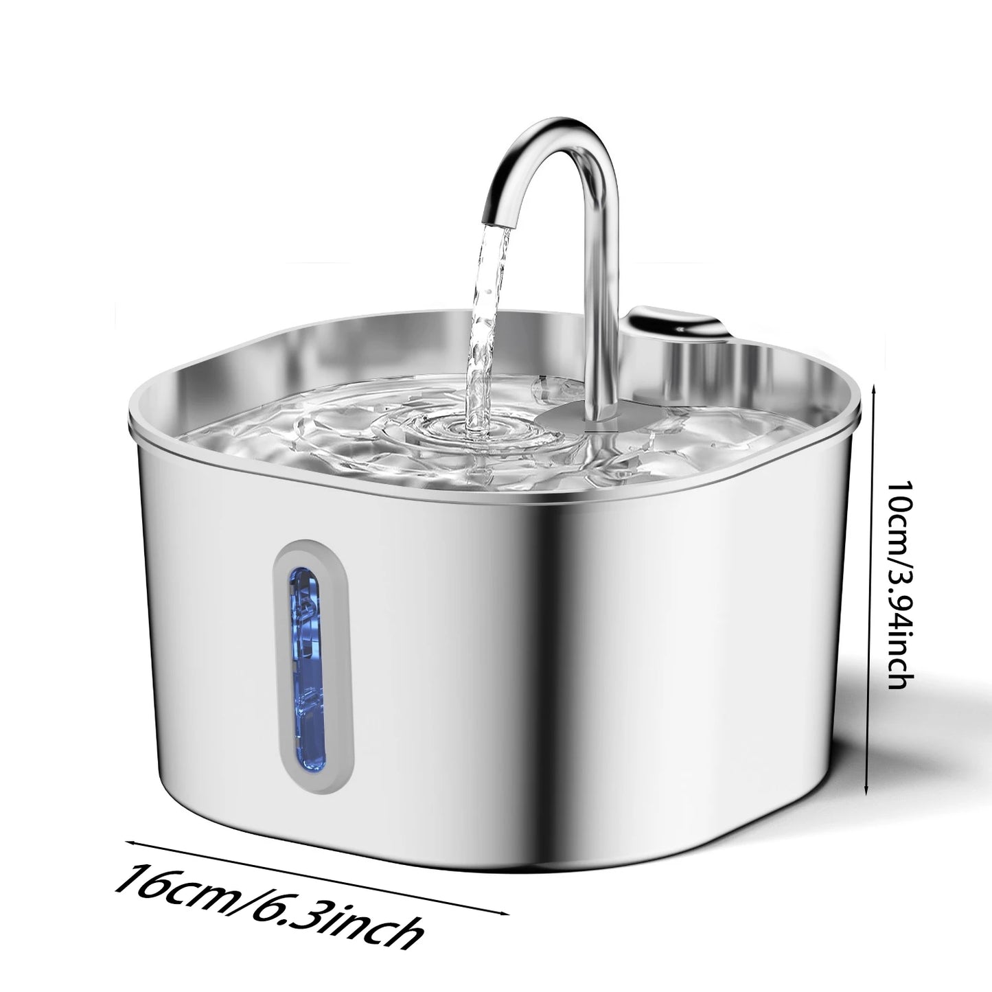 2L Automatic Pet Feeder Cat Smart Pet Feeder Wi-Fi Camera Controlled Dog Cat Food Dispenser Remote App
