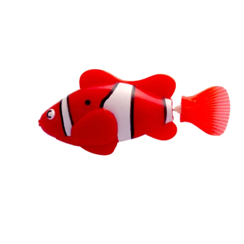Cat Toy LED Inductive Interactive Swimming Robot Fish Toys
