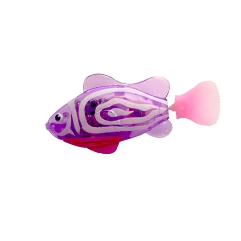Cat Toy LED Inductive Interactive Swimming Robot Fish Toys