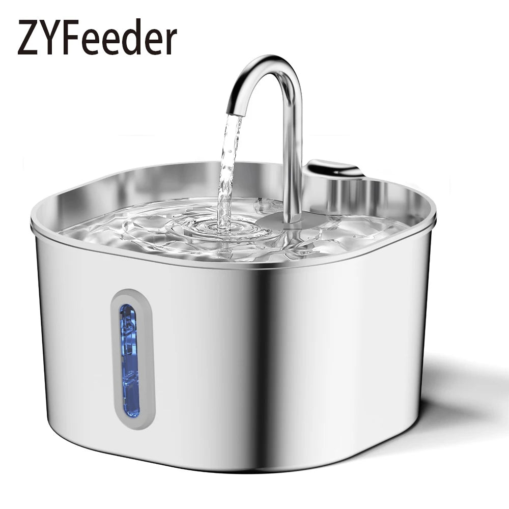 2L Automatic Pet Feeder Cat Smart Pet Feeder Wi-Fi Camera Controlled Dog Cat Food Dispenser Remote App