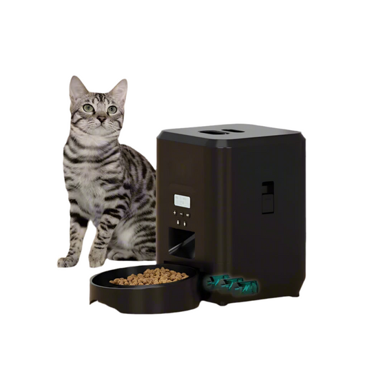 2L Smart Wifi Automatic Cat Feeder for Meal Control and Dry Food