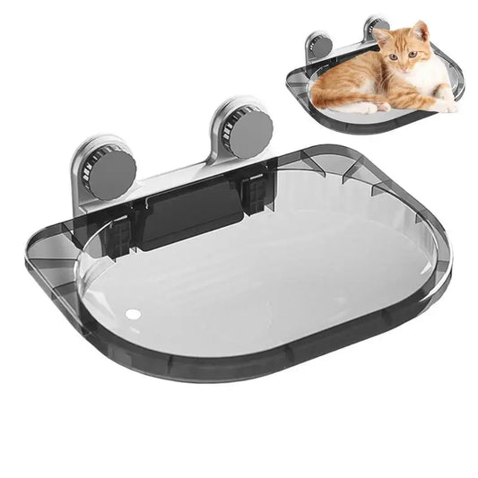 Ultra Strong load-bearing Cat Window Hammock Bed Cozy Perch for Feline Naptime Securely easy Mounted Perfect Space Saving